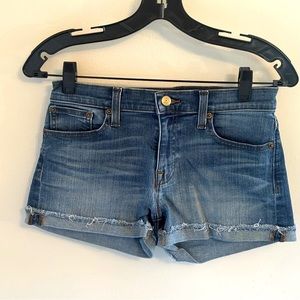 J. Crew Distressed Jean Shorts-Size 25